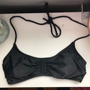 Black bikini top